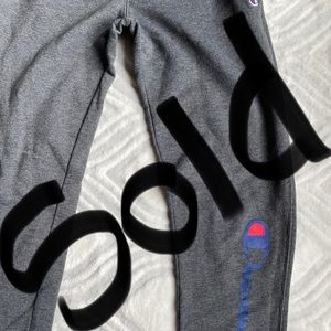 Gray Champion Sweat Pants